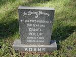 ADAMS Daniel Phillip 1926-1996