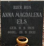 ELS Anna Magdalena 1921-1921