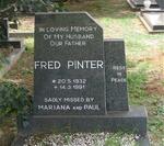 PINTER Fred 1932-1991