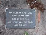 GREYLING Albery 1934-1989