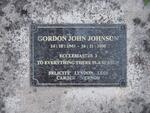JOHNSON Gordon John 1943-2000