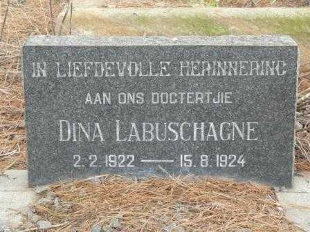 LABUSCHAGNE Dina 1922-1924