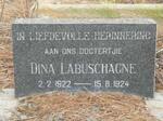 LABUSCHAGNE Dina 1922-1924