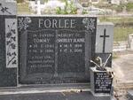 FORLEE Tommy 1940-1986 & Shirley Elaine 1939-2010