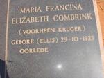 KRUGER Jacobus Theodorus 1904-1975 & Maria Francina Elizabeth COMBRINK previously KRUGER nee ELLIS 1923-