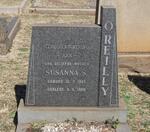 O'REILLY Susanna S. 1925-1958
