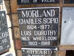 MORLAND Charles Scipio 1904-1977 & Lois Dorothy WHEELDON 1902-1988
