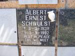 SCHWULST Albert Ernest 1939-1992