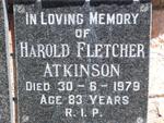 ATKINSON Harold Fletcher -1979