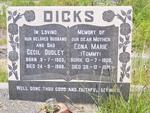 DICKS Cecil Dudley 1903-1968 & Edna Marie 1906-1981
