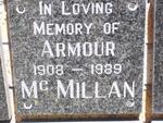 McMILLAN Armour 1908-1989