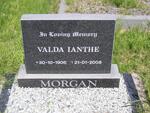 MORGAN Valda Lanthe 1906-2008