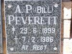 PEVERETT A.P. 1899-1986