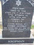 KROPMAN Esther -1971