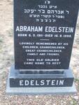 EDELSTEIN Abraham 1911-1999