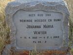 VENTER Johanna Maria 1912-1983