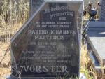 VORSTER Barend Johannes Marthinus 1907-1964