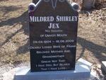 JEX Mildred Shirley nee SMEATON 1924-2009
