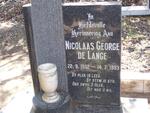 LANGE Nicolaas George, de 1952-1993