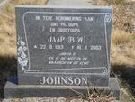 JOHNSON B.W. 1913-2003