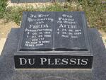 PLESSIS Attie, du 1914-1996 & Freda PRETORIUS 1914-1992