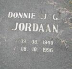 JORDAAN Donnie J.G. 1840-1996