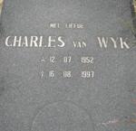 WYK Charles, van 1952-1997