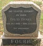 FOURIE David Daniel 1895-1962