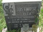 OOSTHUYSE Ella 1899-