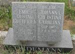 TIEDEMANN Emil Gustav Gottfried 1901-1984 & Johanna Christina Carolina SMIT 1912-