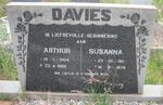 DAVIES Arthur 1904-1989 & Susanna 1911-1978