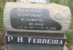 FERREIRA P.H. 1917-1985