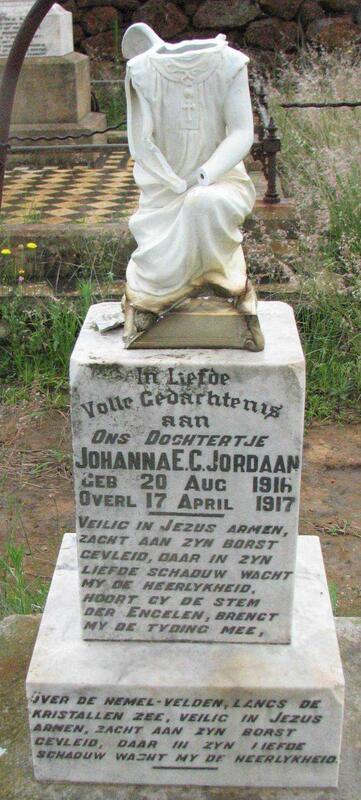 JORDAAN Johanna E.C. 1916-1917