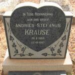 KRAUSE Andries Stefanus 1899-1967