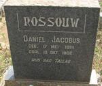 ROSSOUW Daniel Jacobus 1914-1962