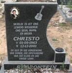 SERFONTEIN Christo 1963-2001