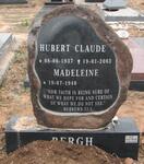 BERGH Hubert Claude 1937-2003 & Madeleine 1940-