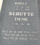 SCHUTTE Roelf 1914-2002 & Tienie 1918-