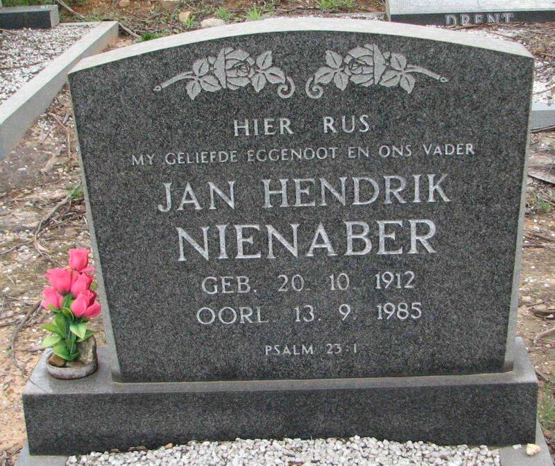 NIENABER Jan Hendrik 1912-1985