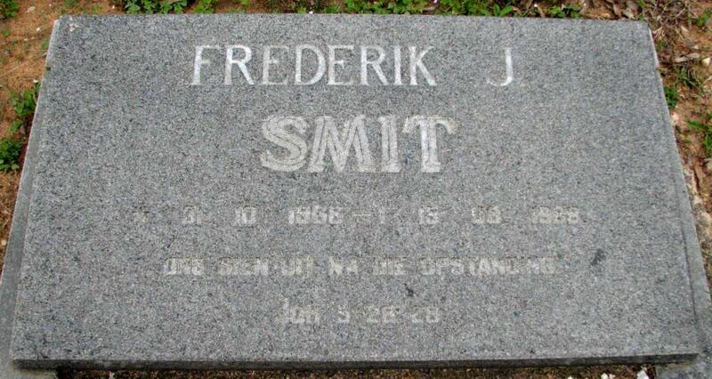 SMIT Frederik J. 1966-1988