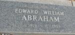 ABRAHAM Edward William 1919-1989