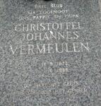 VERMEULEN Christoffel Johannes 1922-1988