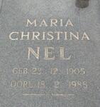 NEL Maria Christina 1905-1988