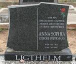 LIGTHELM Anna Sophia nee OPPERMAN 1919-1995