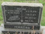 FERREIRA Johanna Petronella 1938-1971
