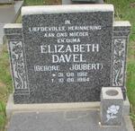 DAVEL Elizabeth nee JOUBERT 1912-1994