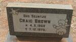 BROWN Craig 1969-1975