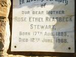 STEWART Rose Ethel Reasbeck 1883-1968