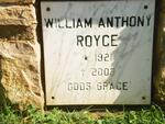 ROYCE William Anthony 1921-2003