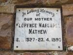 MATHEW Florence Margaret 1927-1990